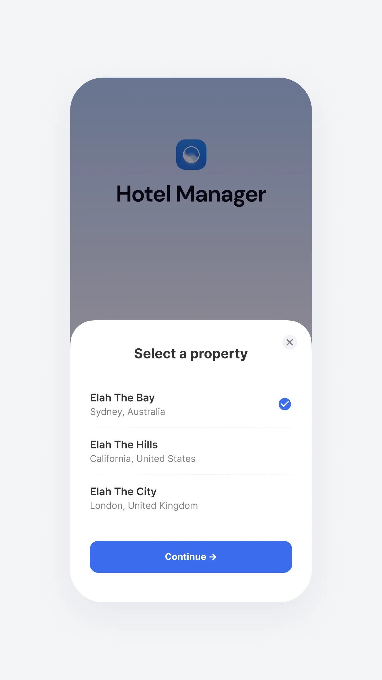 Hotel Manager screenshot